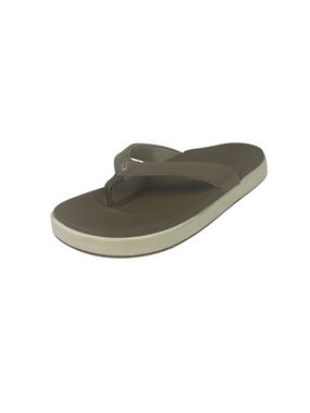 Olukai Nu’a Pi’o Sandals Flip Flops Thongs Womens Size 8 38 Warm Taupe